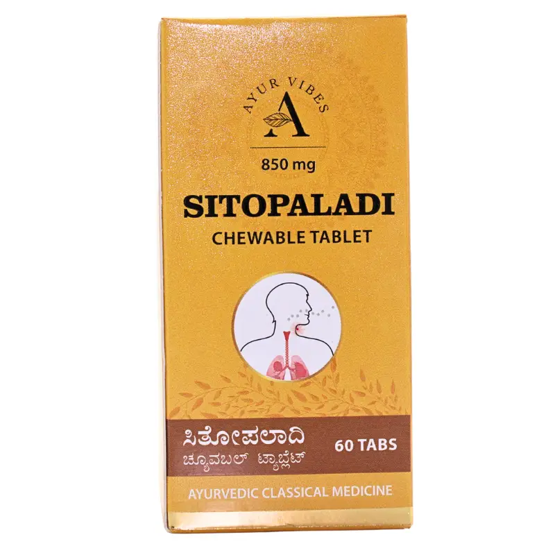 Sitopaladi 850Mg 60Tab-Ayurvibes