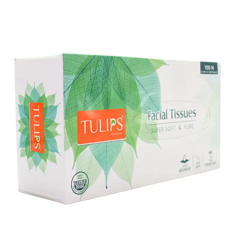 Tulips Facial Tissues 100'S - Tulips