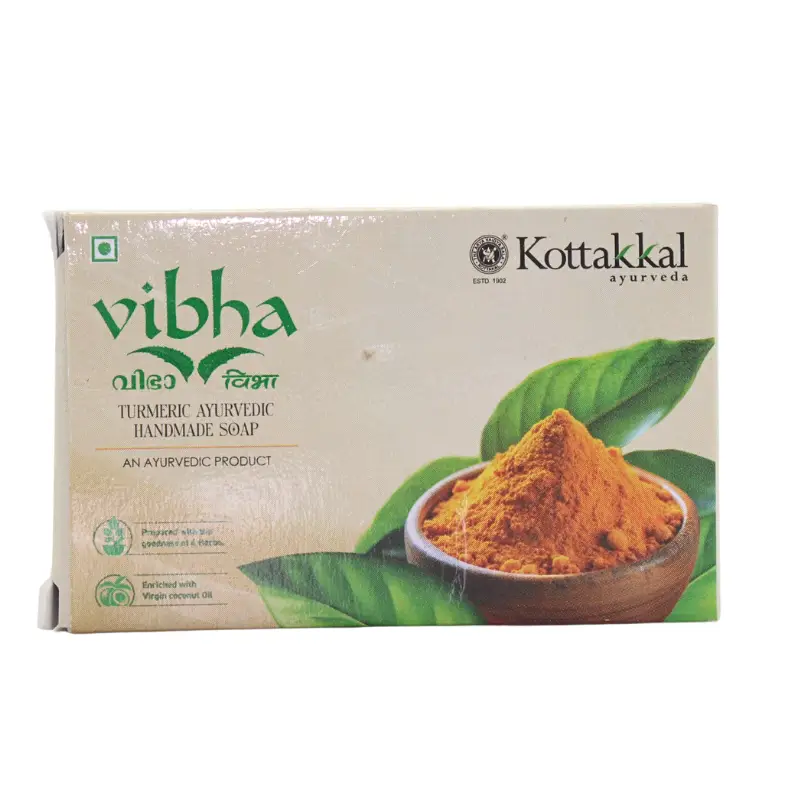 Vibha Turmeric Handmade Soap 75G-Kottkal
