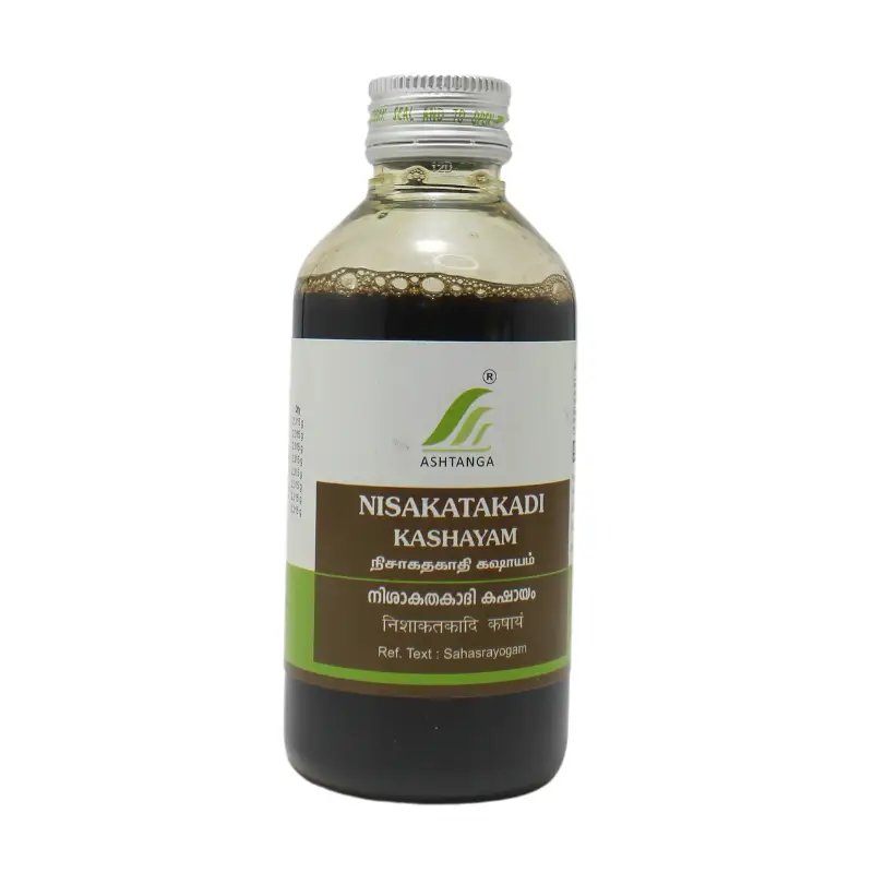 Buy ASHTANGA AYURVEDICS (P)LTD NISHAKATAKADI KASHAYA 200ML - ASHTANGA online
