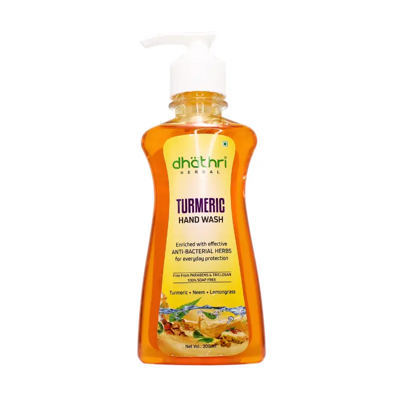 Buy WARRIES HOSPITAL DHATHRI TURMERIC HAND WASH 200 ML - WARRIES online